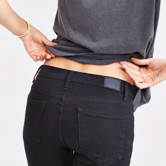 BDG Mid Rise Twig Black Skinny Slim Stretch Denim Jeans Pants Women's 8 / 29 - Picture 10 of 12